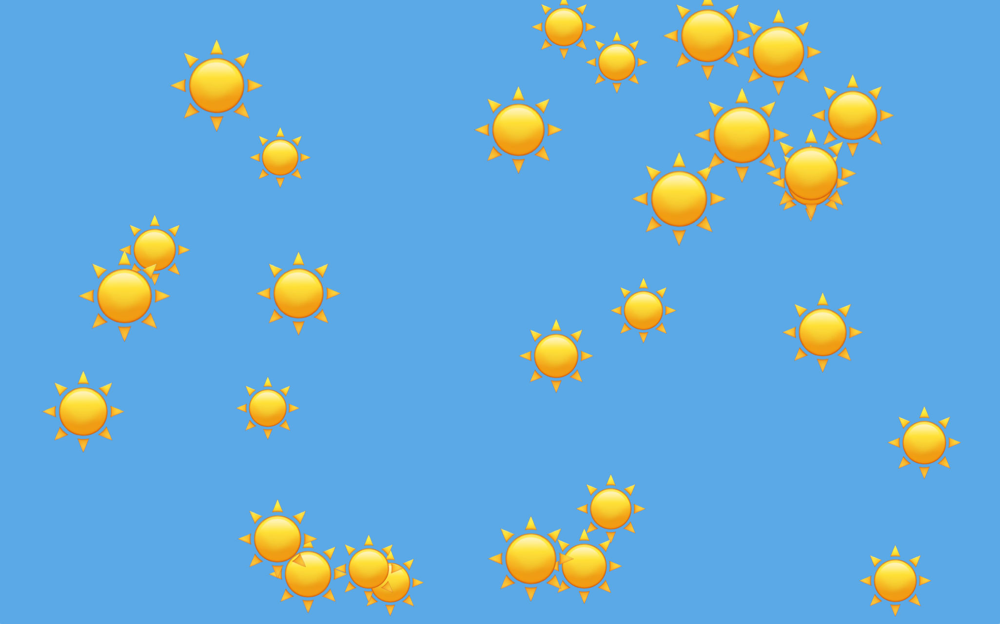 Claude Closky, ‘Here Comes the Sun,’ 2026, website, stereo (http://worldnews.online.fr/herecomesthesun/). 